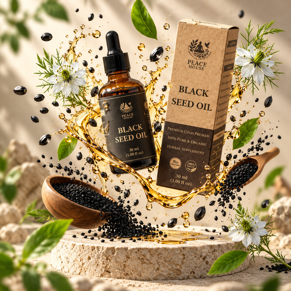 🌿 Black Seed (Kalonji) Oil – 100% Pure & Natural