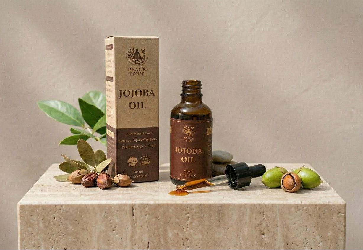 🌿 Jojoba Oil – 100% Pure, Organic & Natural